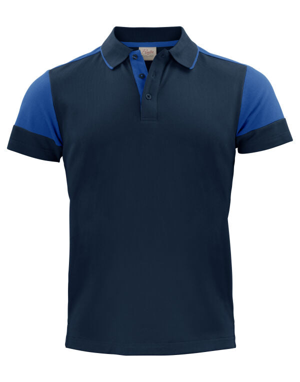 Printer Prime Polo Shirt - Black/Grey