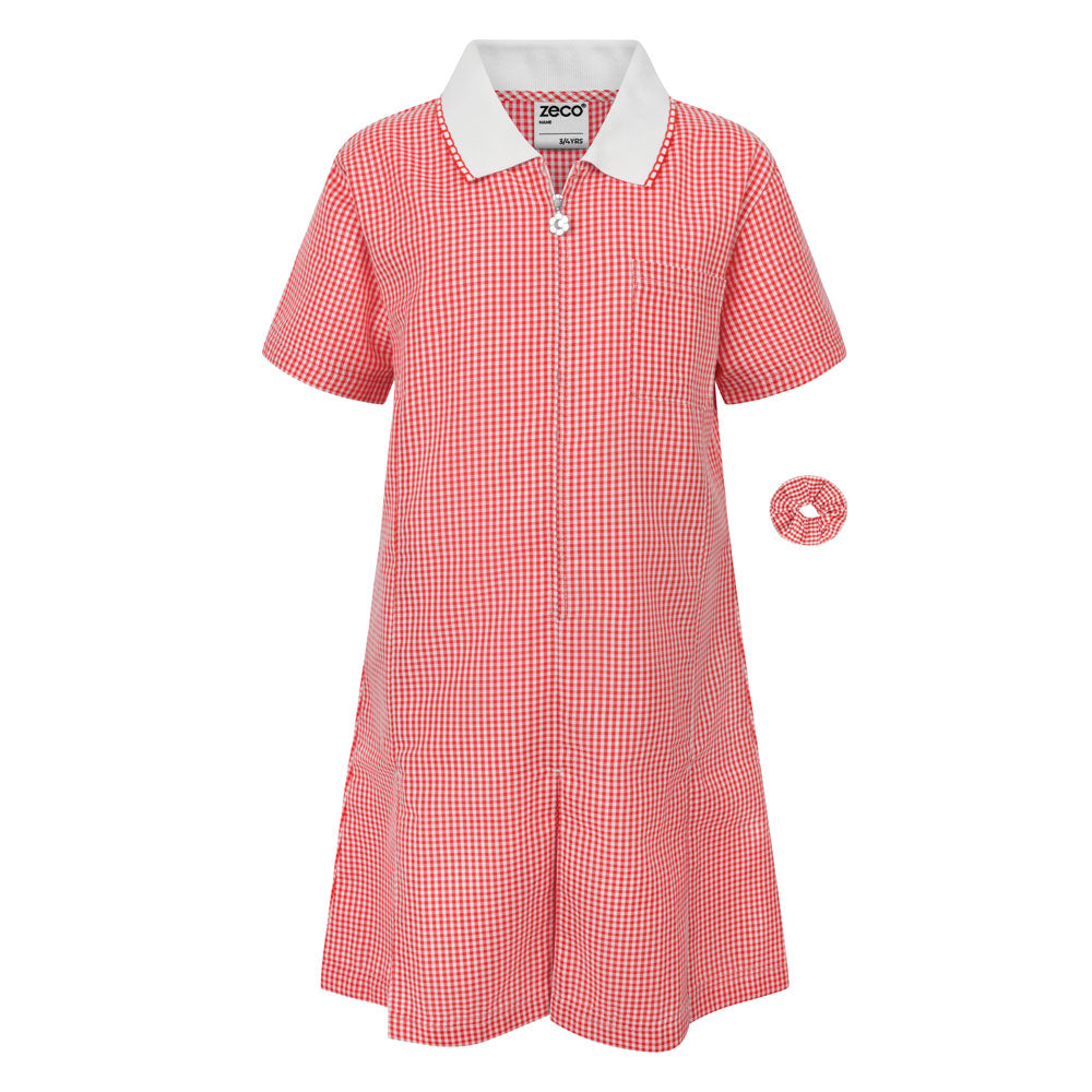 Willows Primary Academy A-Line Gingham Eco-Dress