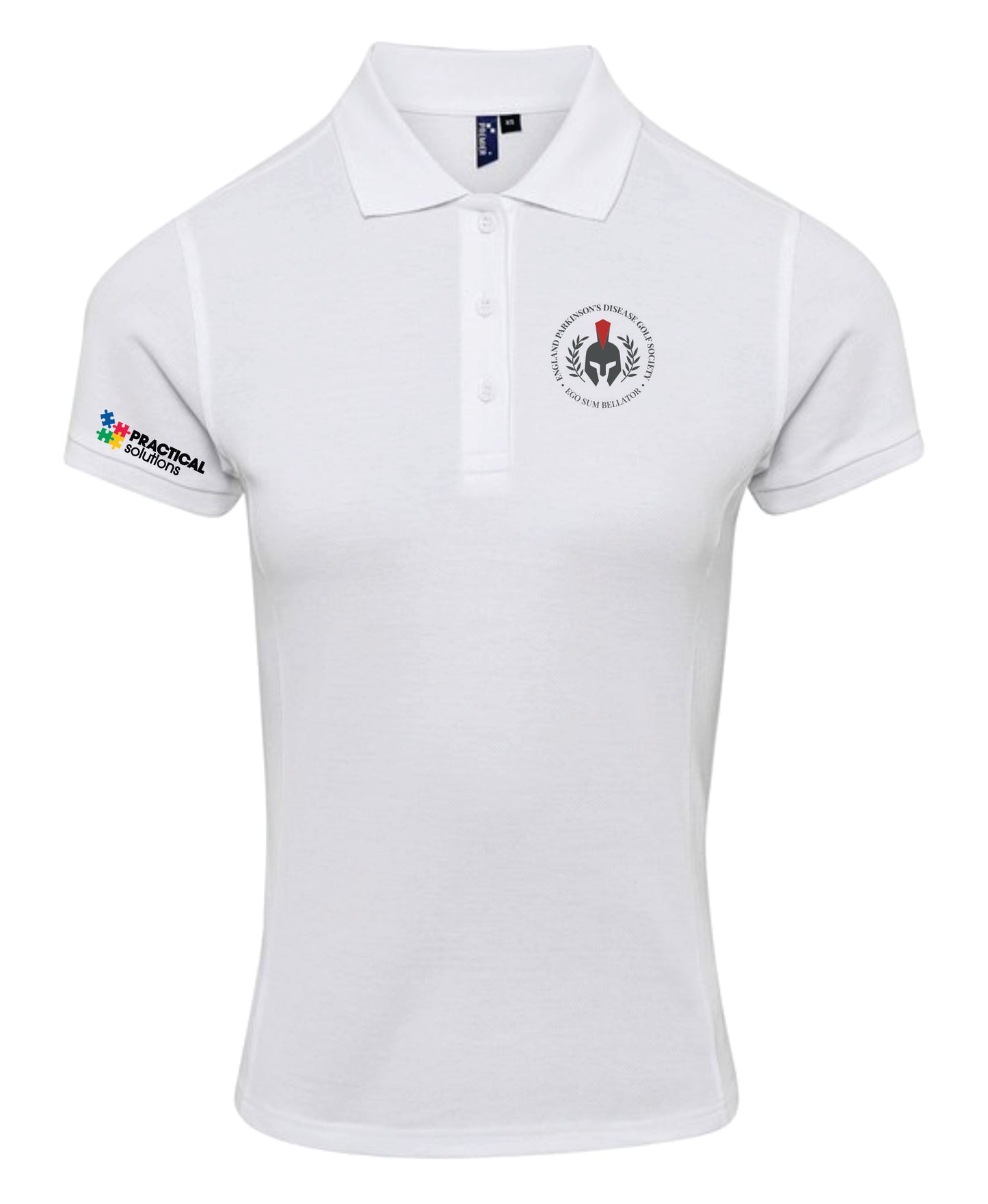 England Parkinson's Golf Society Ladies Cool Checker 632 Polo