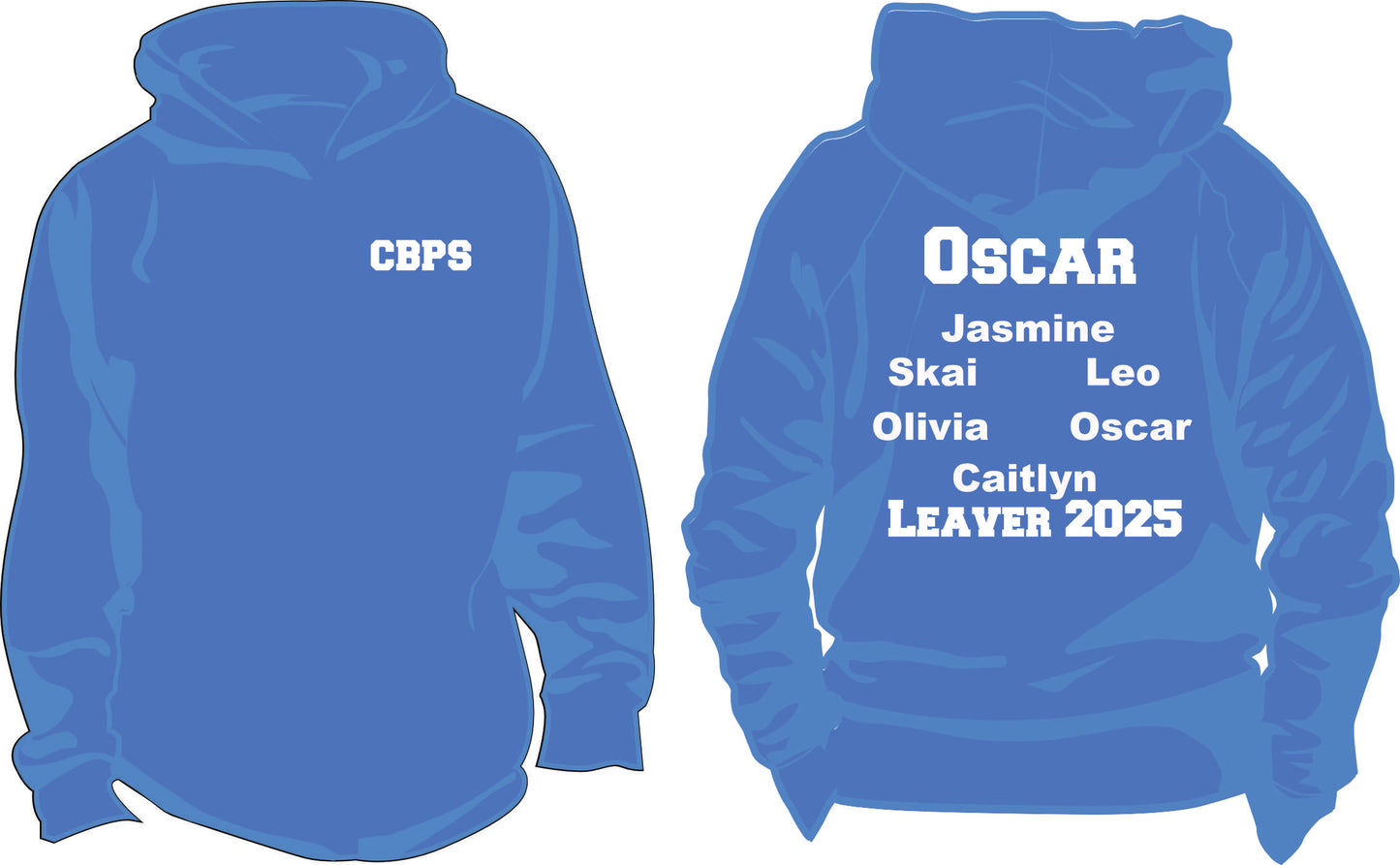 Church Broughton Leavers Hoody 2025