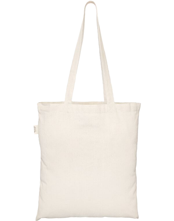 100% Recycled Cotton Tote Bag