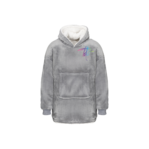 Kids Oversized Sherpa Hoodie