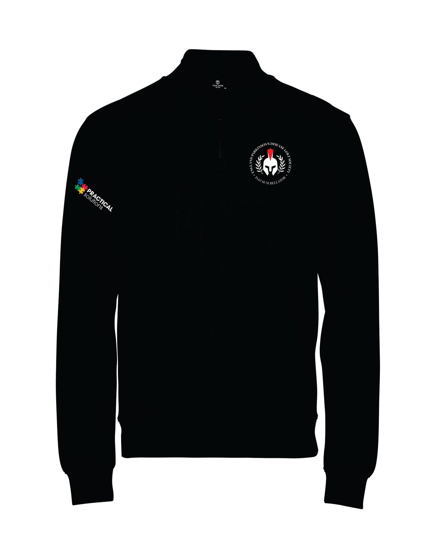 England Parkinson's Golf Society Ribbed Interlock Half Zip