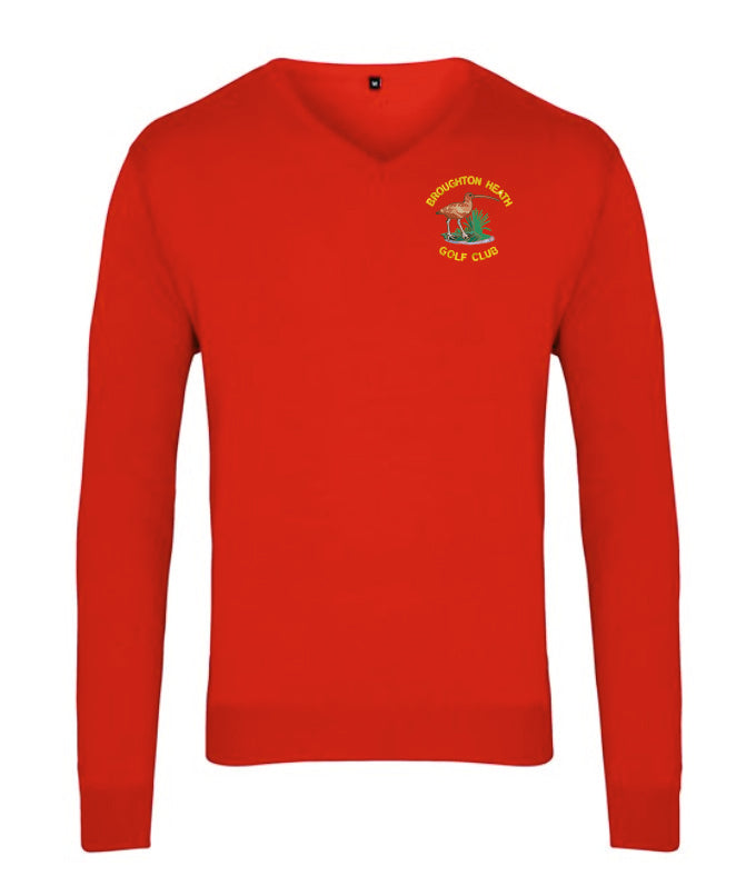 Broughton Heath Golf Club V-neck knitted sweater