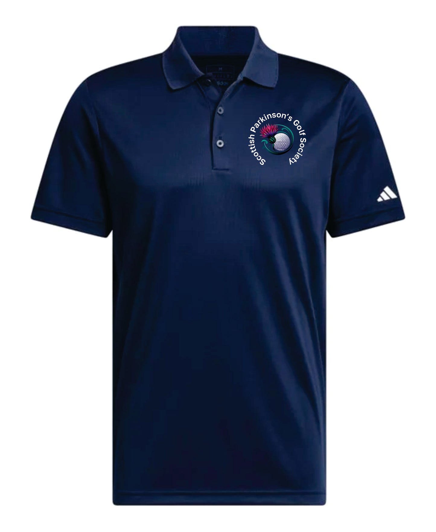 Scottish Parkinson's Golf Society Adidas Polo