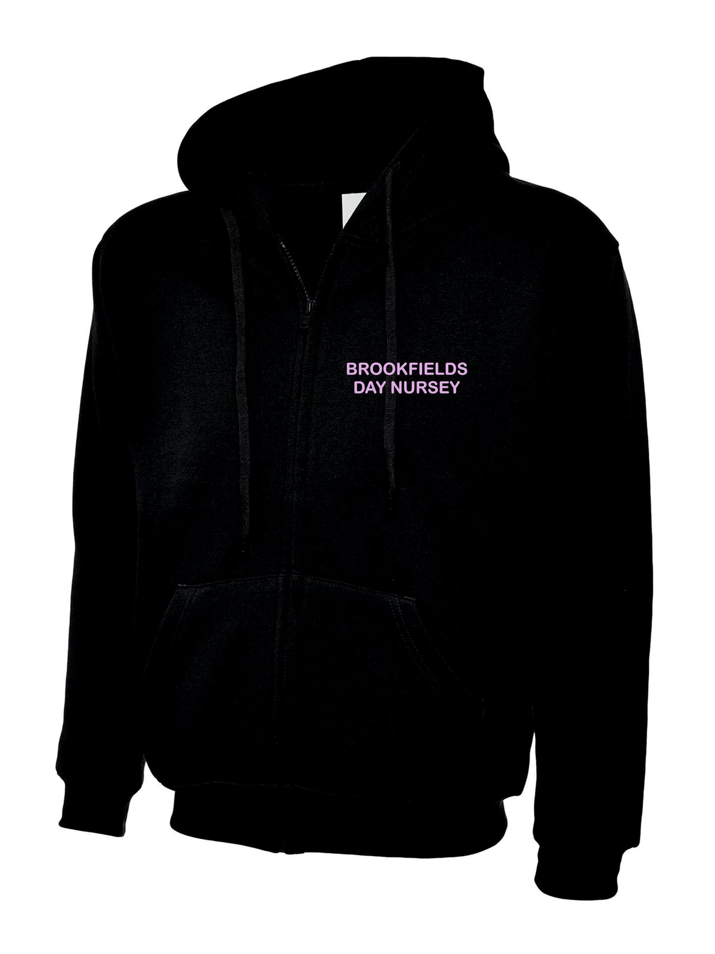 BROOKFIELDS DAY NURSERY FULL ZIPPED HOODED SWEATSHIRT