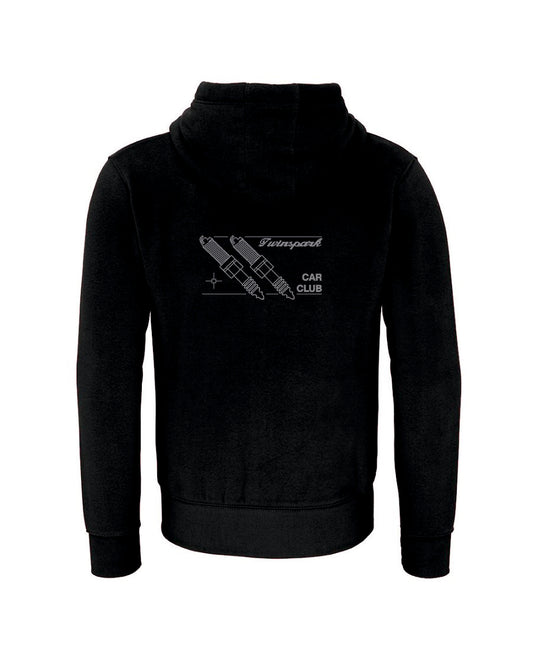 Twinspark Car Club The Black Edition Hoody