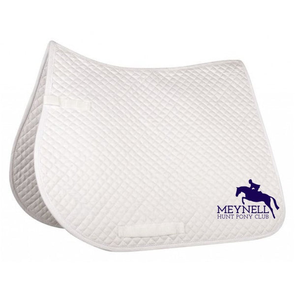 Meynell Hunt Pony Club Saddle Pad-small quilt, general purpose