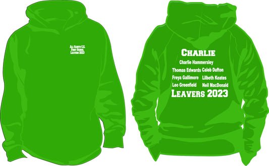 All Saints C.E. First School Leavers Hoody 2023