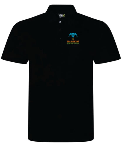 Fountains Primary School Teachers Ladies Polo Shirt