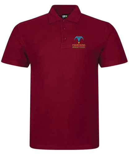 Fountains Primary School Teachers Ladies Polo Shirt