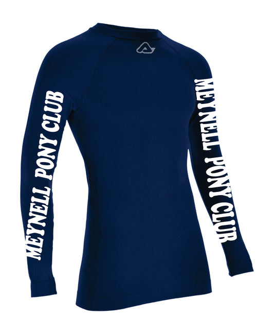 MEYNELL PONY CLUB CROSS COUNTRY SHIRT PRINTED BASE LAYER CHILDREN AND ADULT SIZES