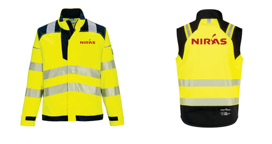 Niras Flame Resistant Hi Vis Modaflame Jacket
