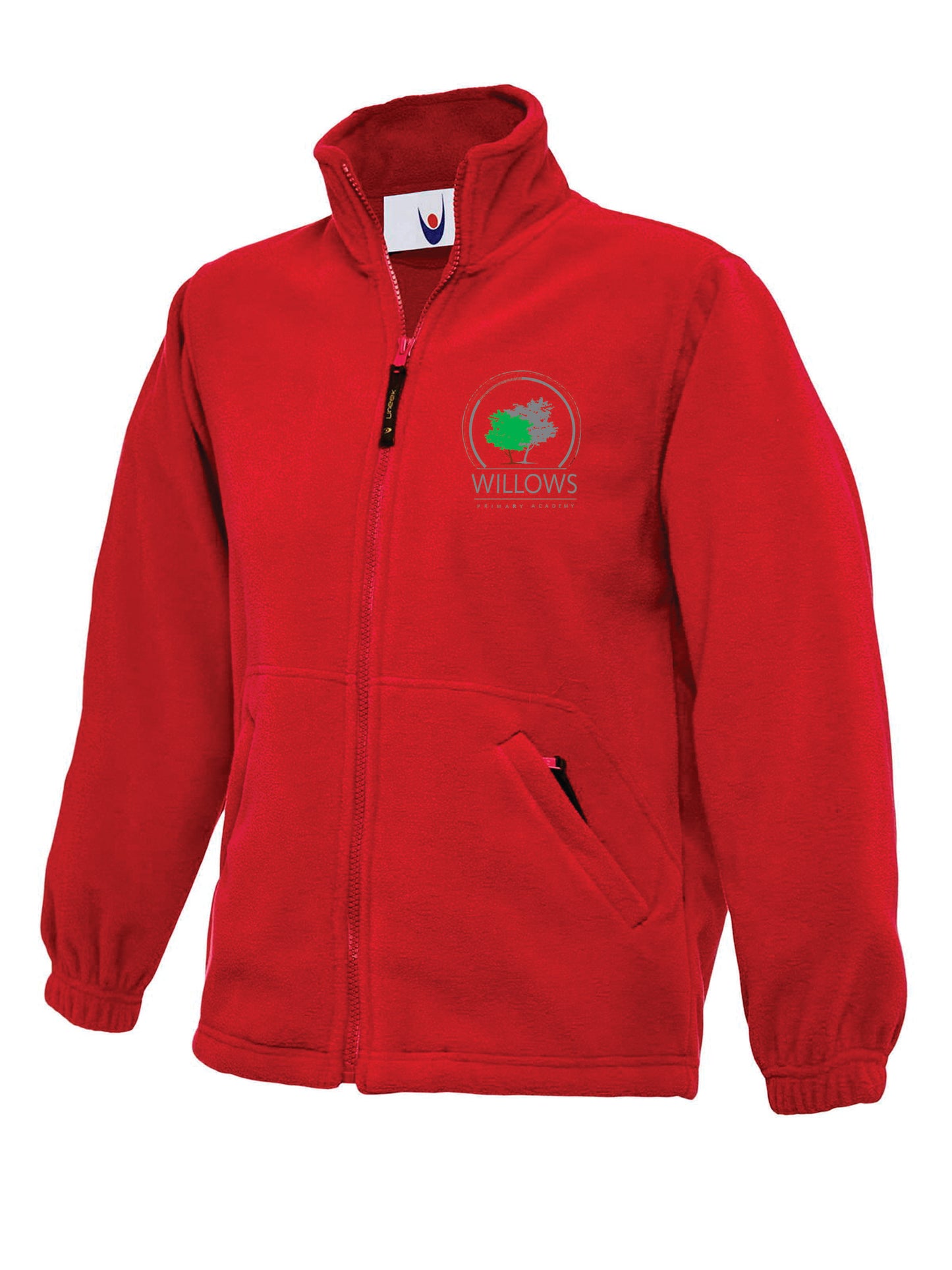 Willows Academy fleece with embroidered logo