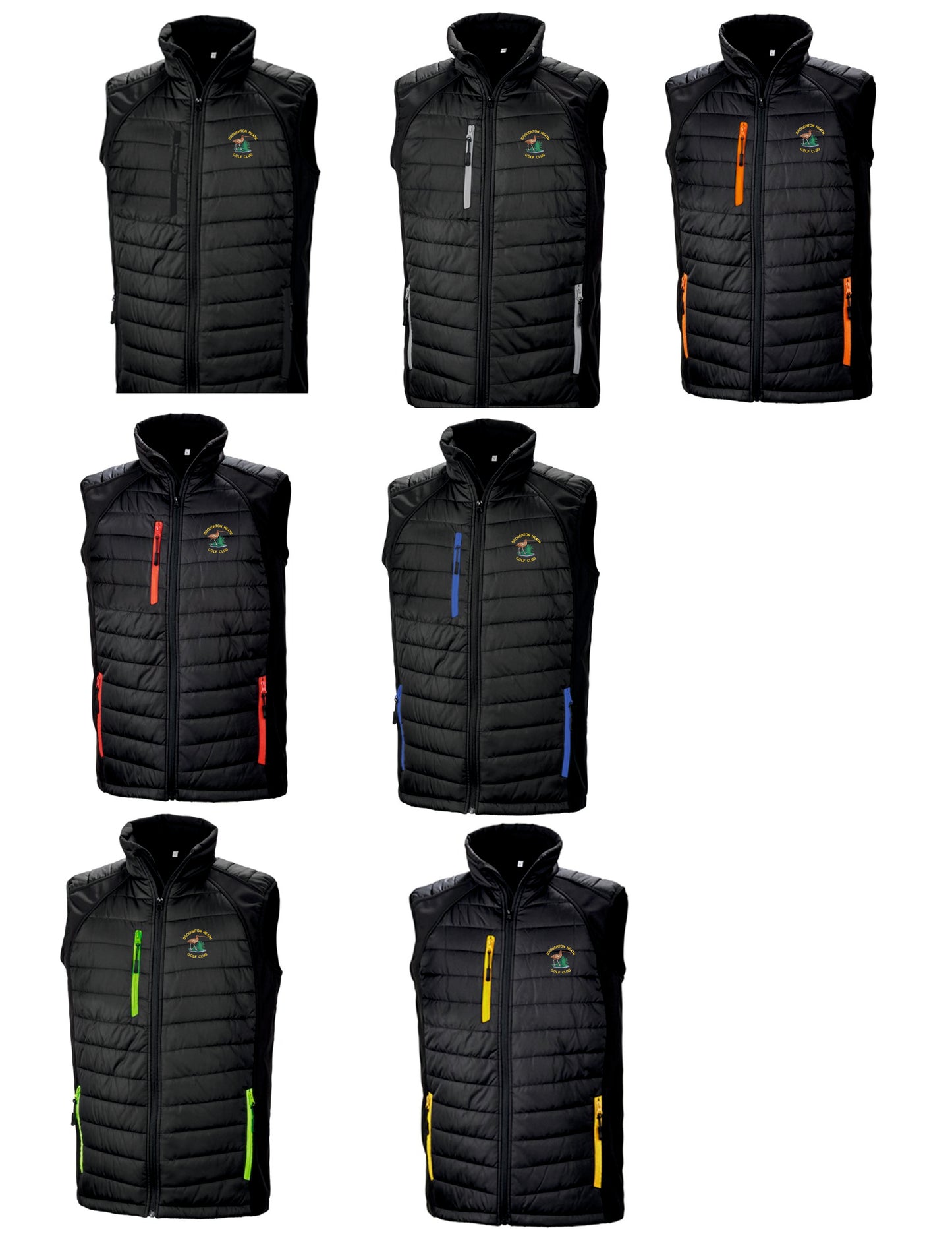 Broughton Heath Golf Club Padded Gilet