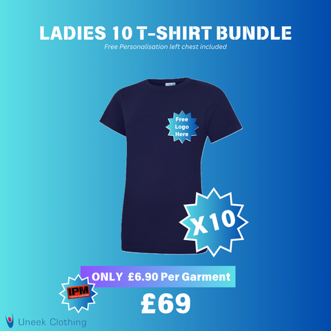 The Ladies 10 T-Shirt Bundle