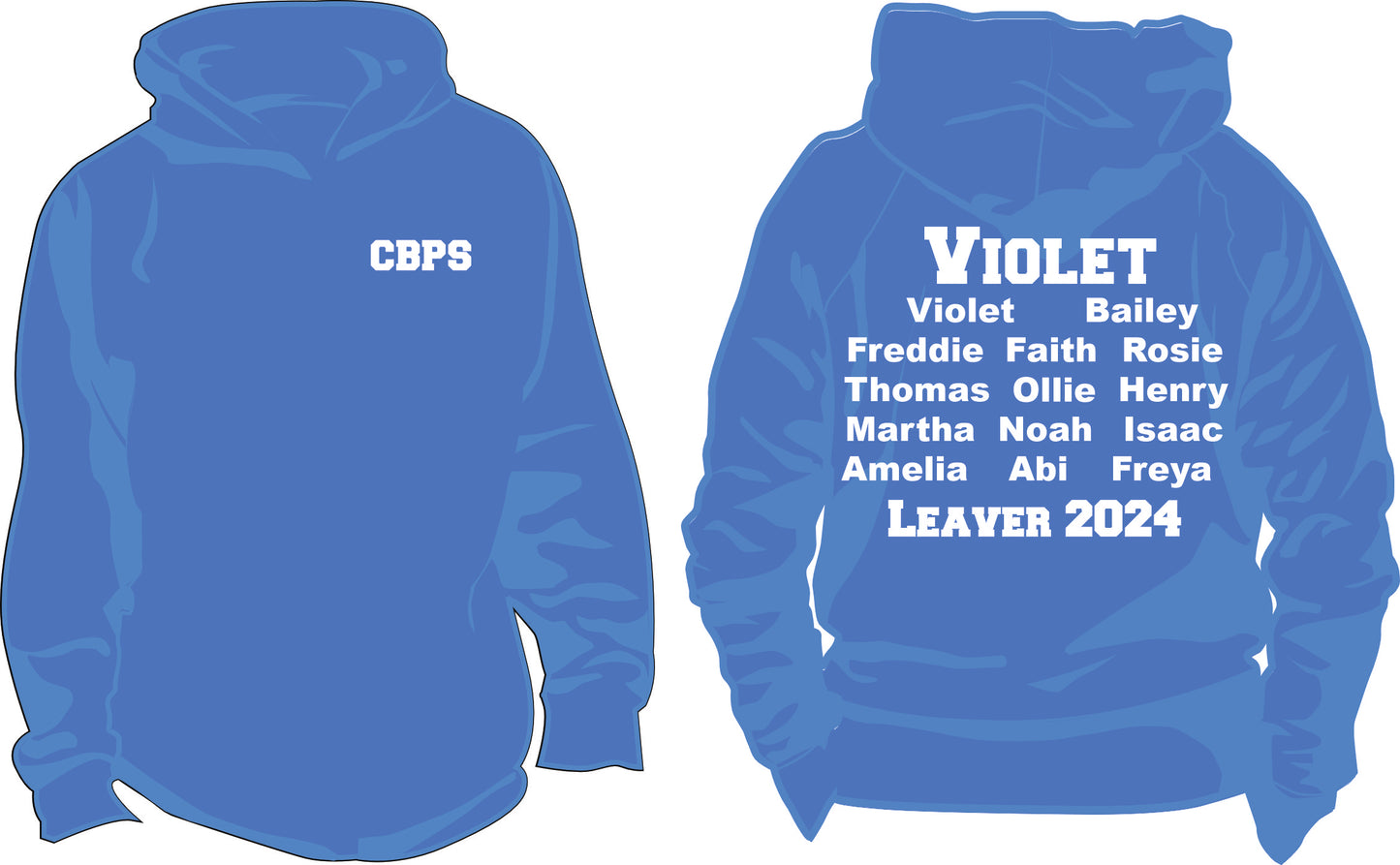 Church Broughton Leavers Hoody 2024