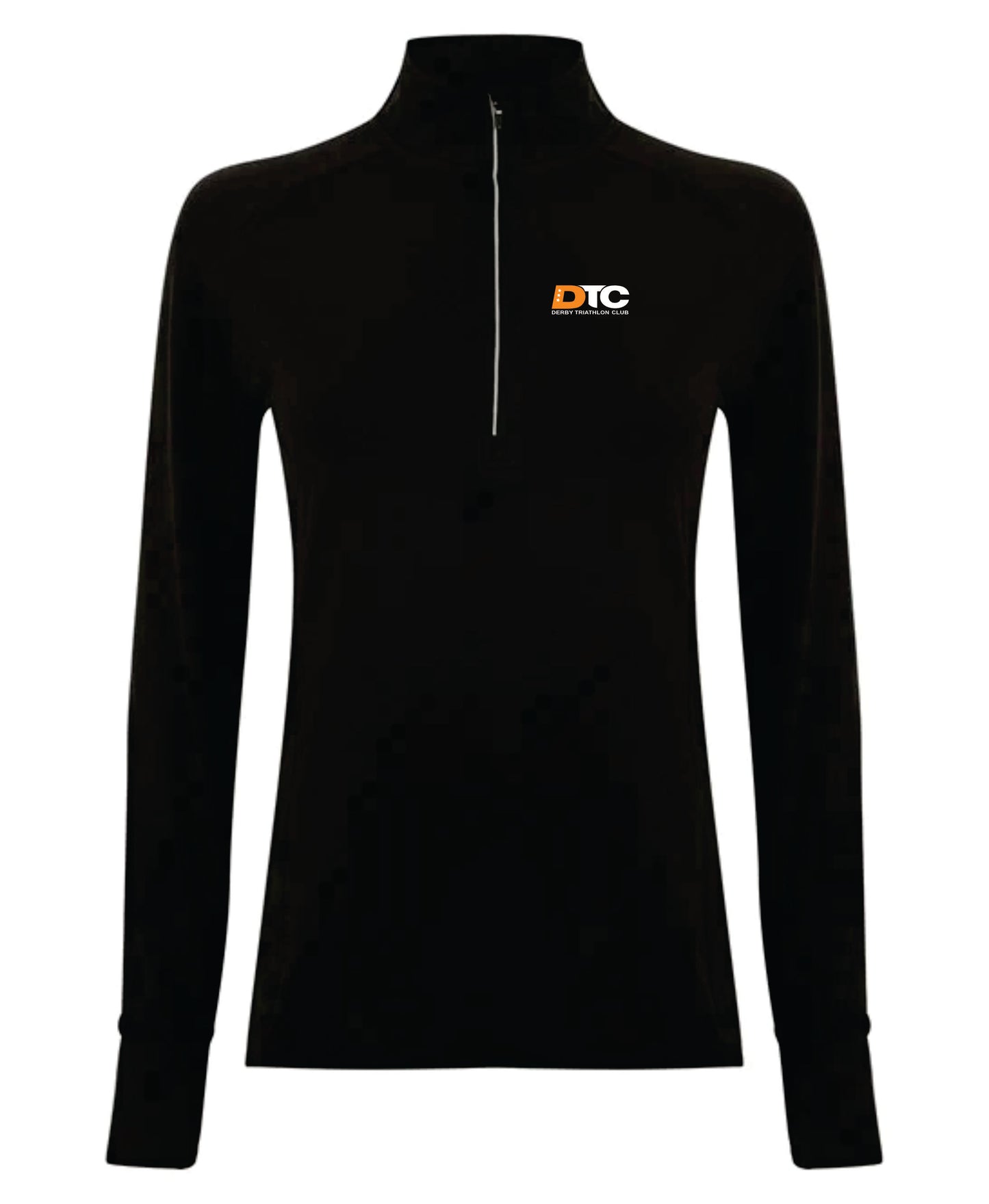 Derby Triathlon Ladies  Long-sleeved ¼ zip top