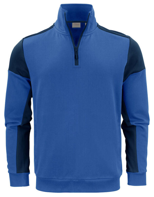 Printer Prime Half Zip Sweat - personalised by IPM Teamwear