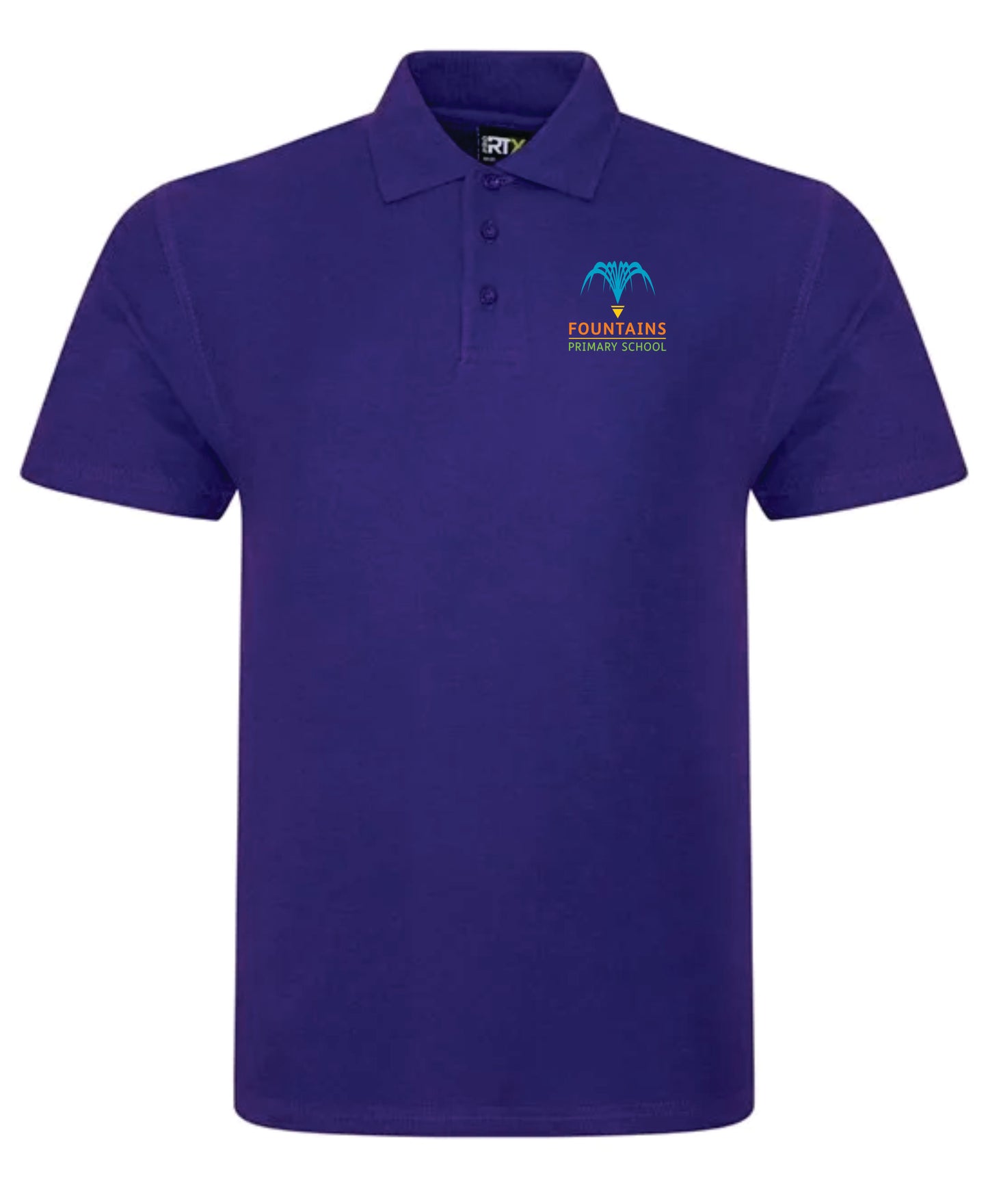 Fountains Primary School Teachers Ladies Polo Shirt