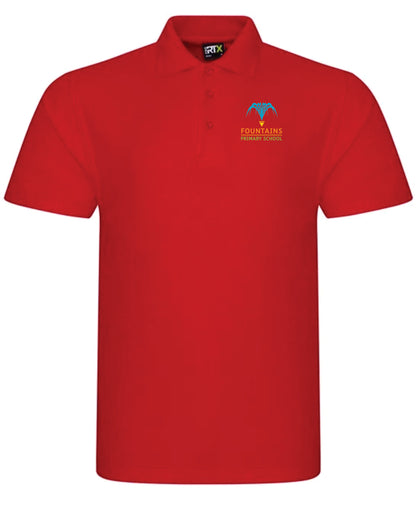 Fountains Primary School Teachers Ladies Polo Shirt