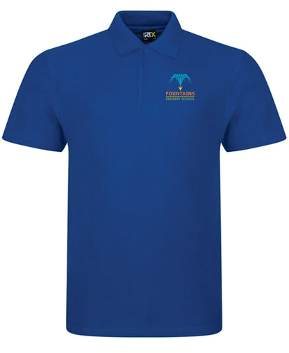 Fountains Primary School Teachers Ladies Polo Shirt