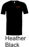 Twinspark Unisex heather CVC short sleeve t-shirt