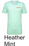 Twinspark Unisex heather CVC short sleeve t-shirt