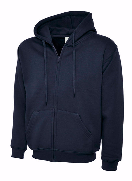 Notts and Derby Zipped Hooded Sweatshirt