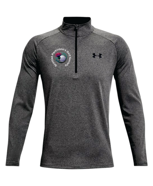 Scottish Parkinson's Golf Society Under Armour 1/2 zip long sleeve Mid Layer