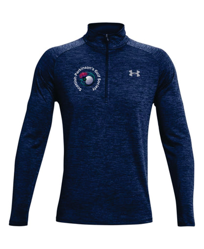 Scottish Parkinson's Golf Society Under Armour 1/2 zip long sleeve Mid Layer
