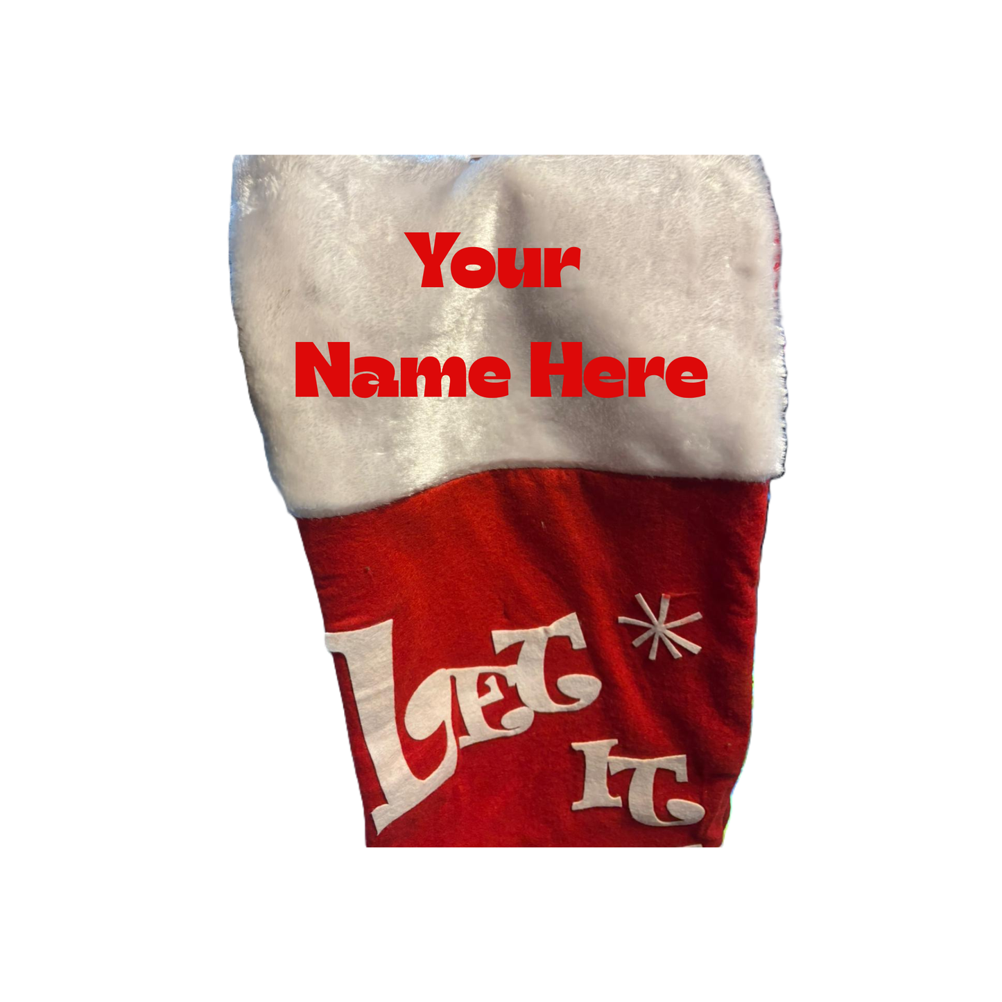 Giant Christmas stocking