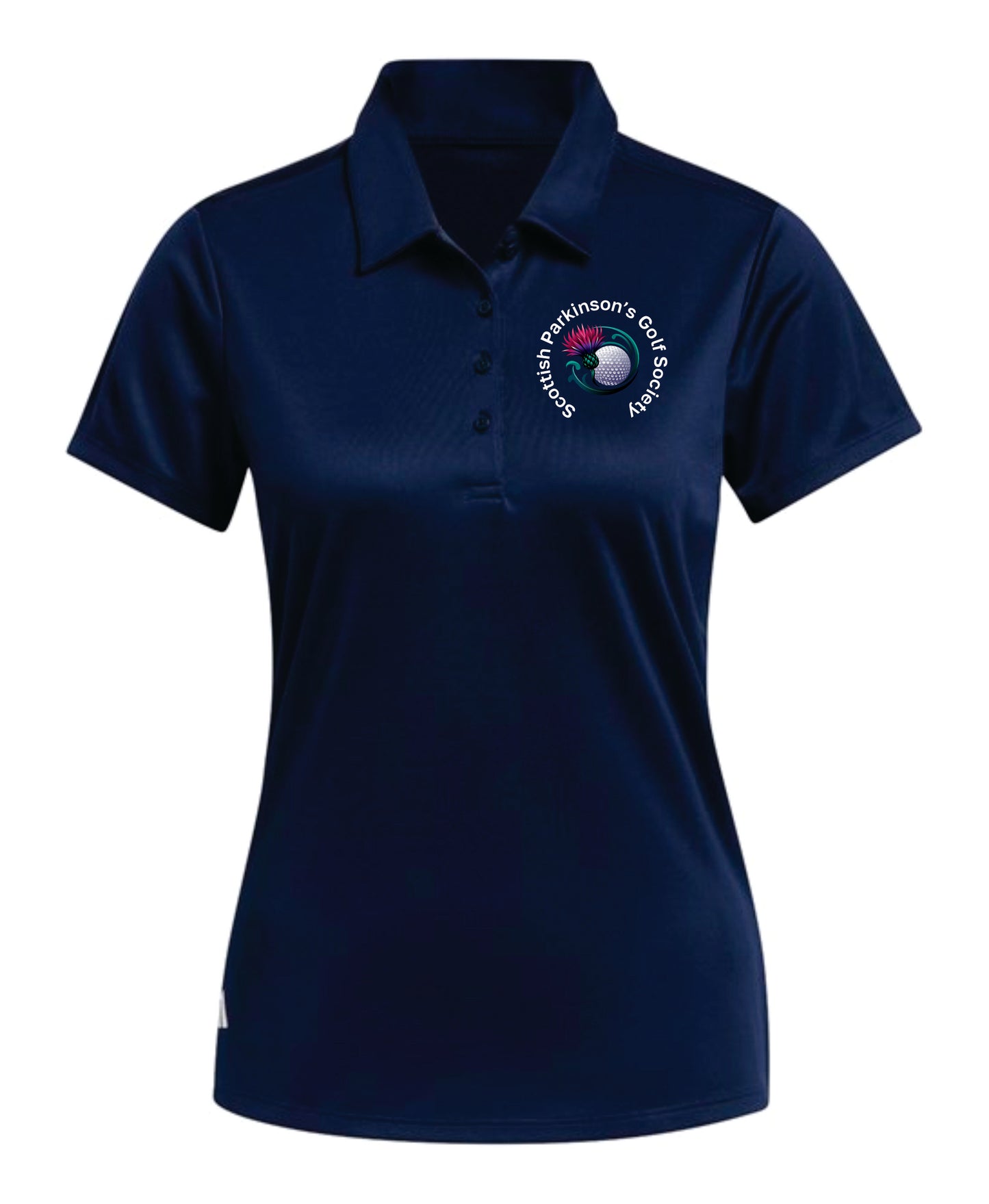 Scottish Parkinson's Golf Society Ladies Adidas Polo