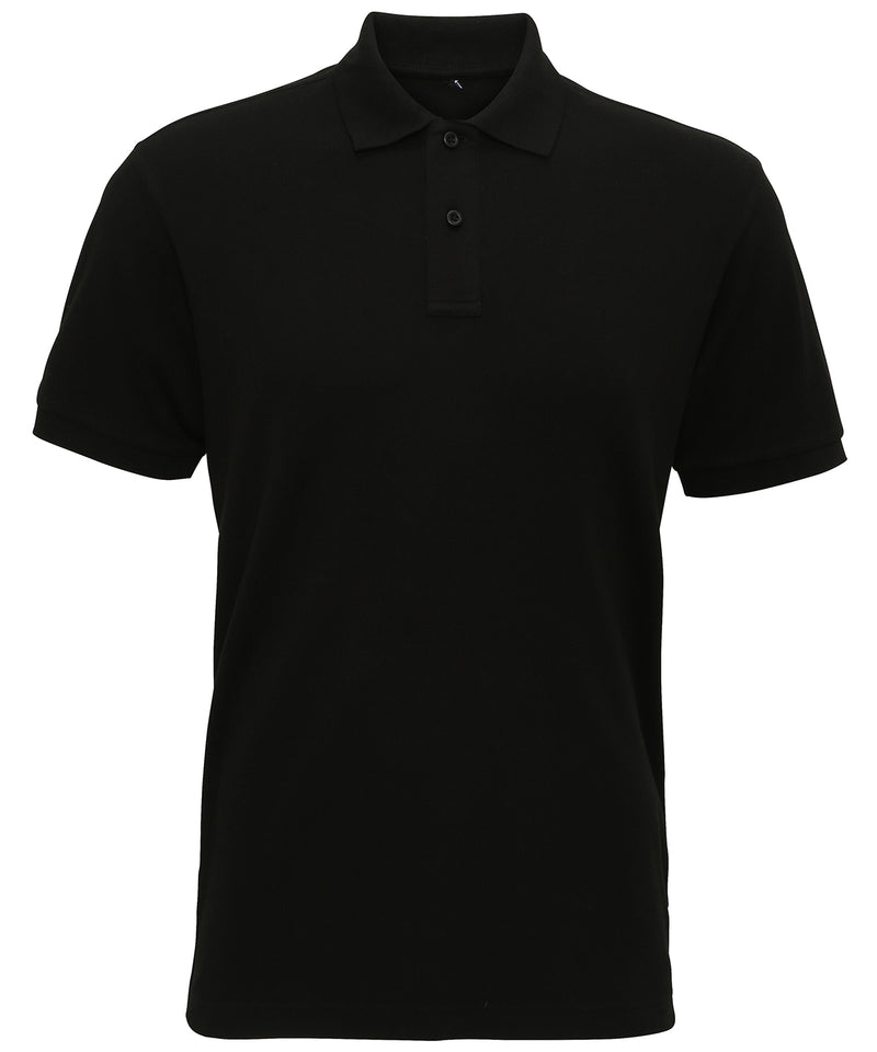 Men's super smooth knit polo - personalised by IPM Teamwear
