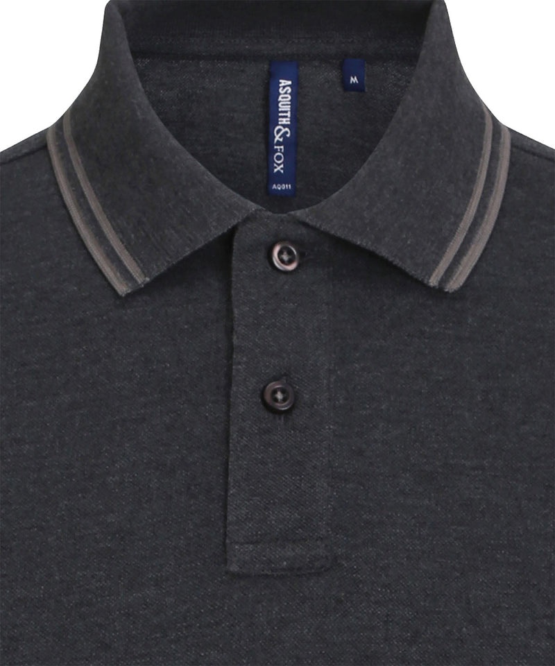 Men's classic fit tipped polo - personalised by IPM Teamwear