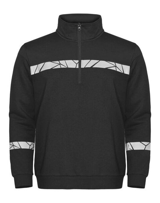 ProJob Progression 7102 Half Zip Sweat - personalised by IPM Teamwear