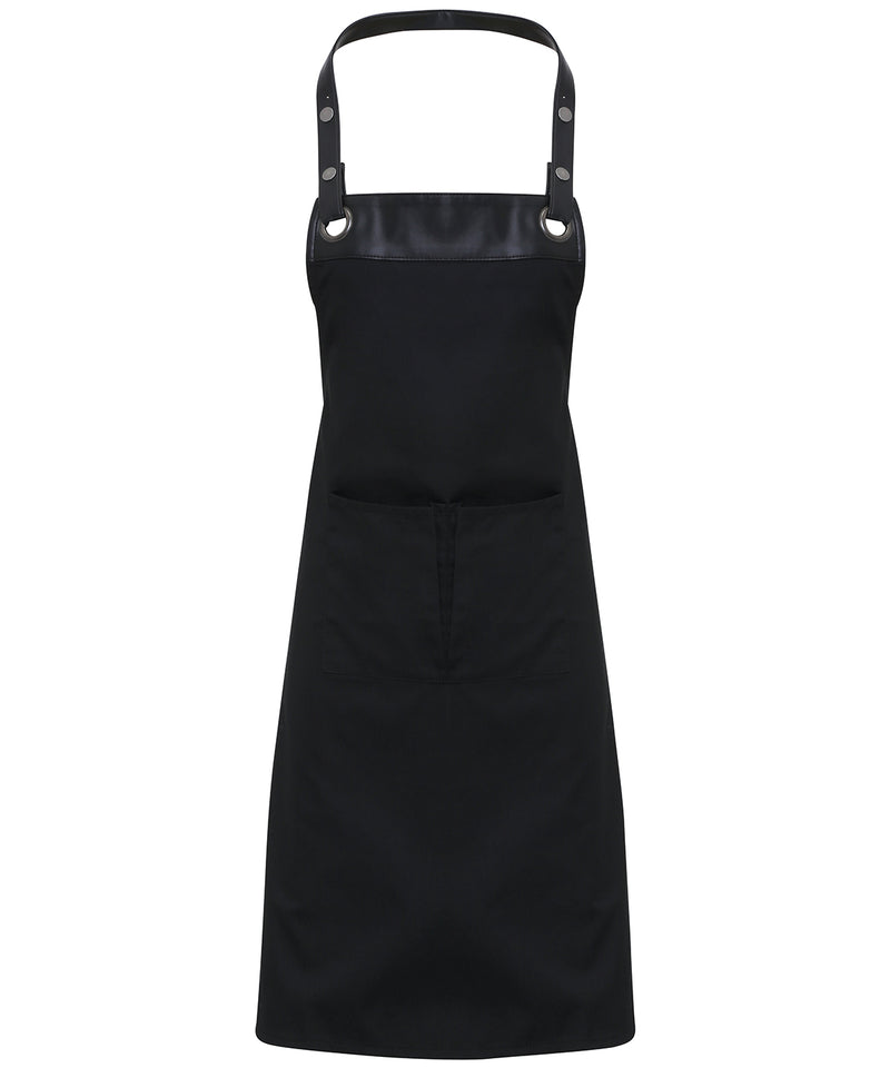 Espresso bib apron - personalised by IPM Teamwear