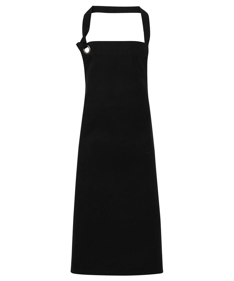 Calibre heavy cotton canvas bib apron - personalised by IPM Teamwear
