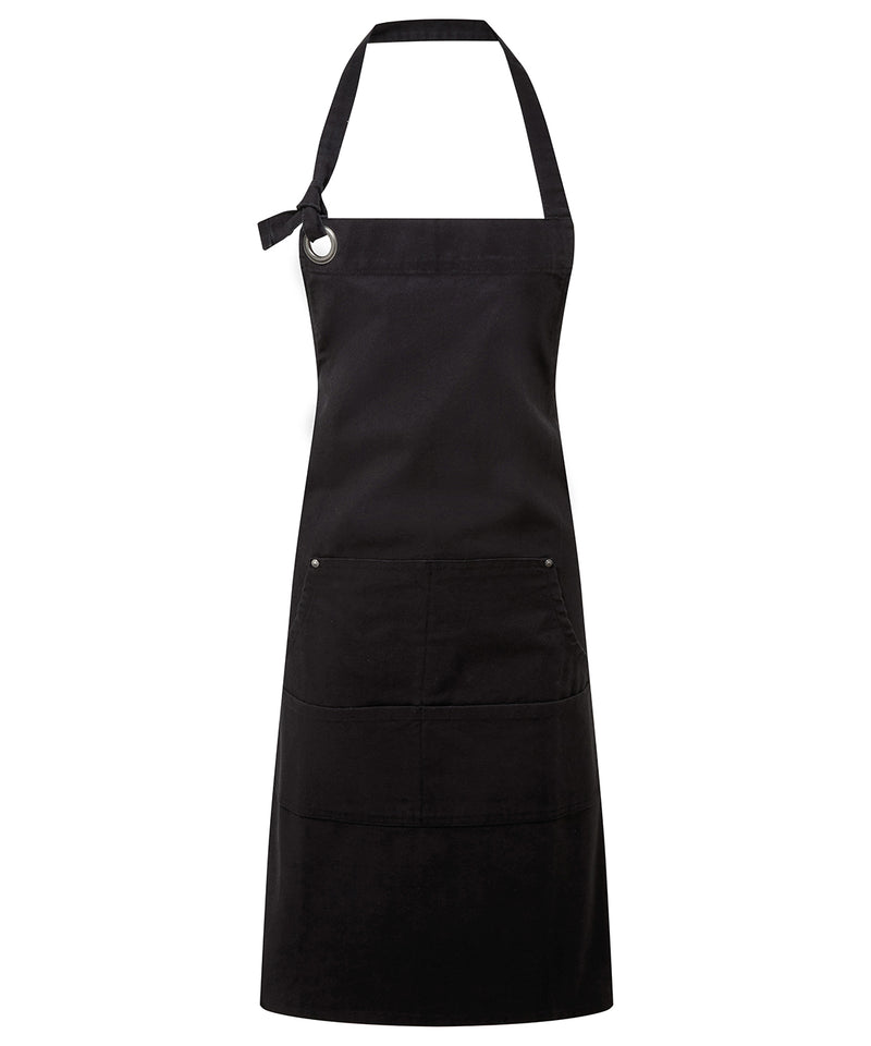Calibre heavy cotton canvas pocket apron - personalised by IPM Teamwear