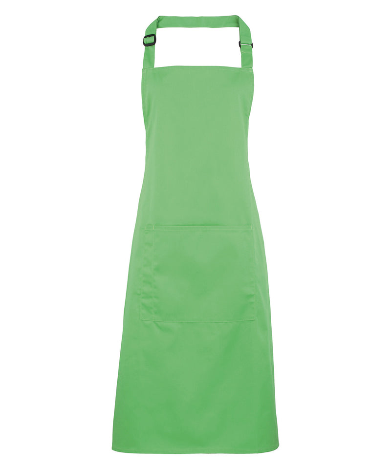 Colours bib apron with pocket - personalised by IPM Teamwear