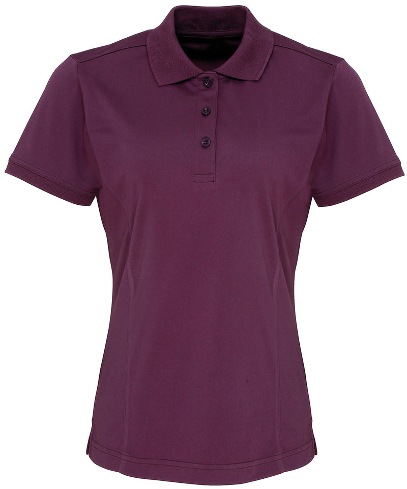 Women's Coolchecker Pique Polo - personalised by IPM Teamwear