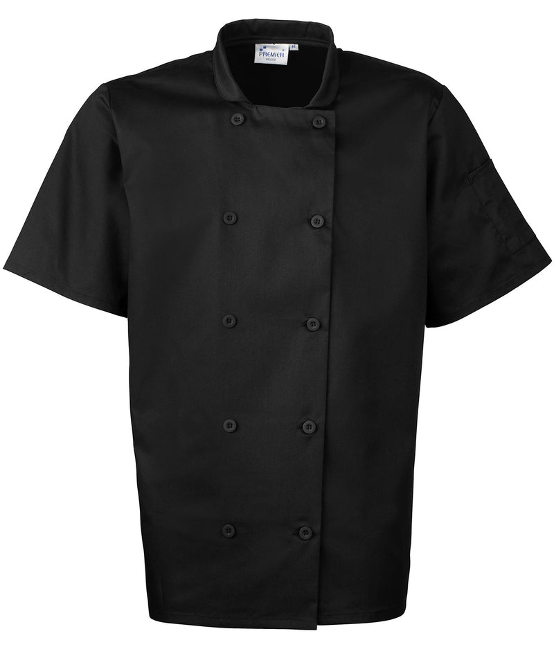 Short sleeve chef's jacket - personalised by IPM Teamwear