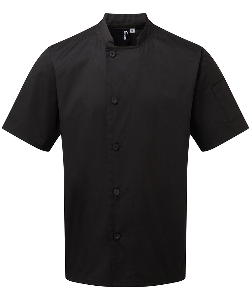 Chef's essential short sleeve jacket - personalised by IPM Teamwear