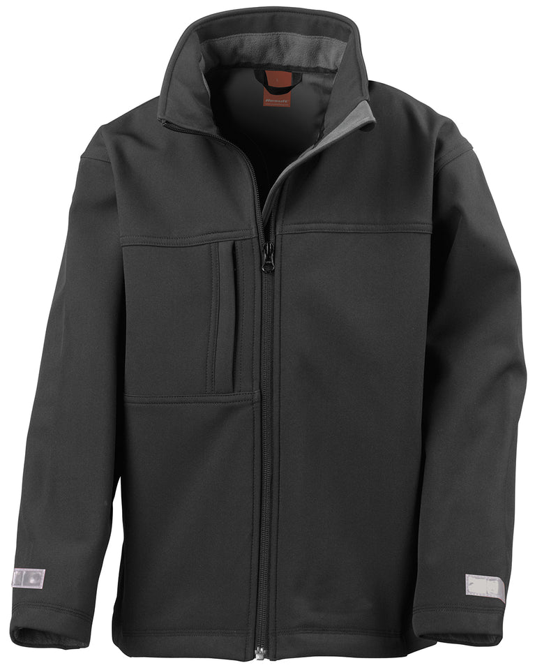 Junior classic softshell 3-layer jacket - personalised by IPM Teamwear