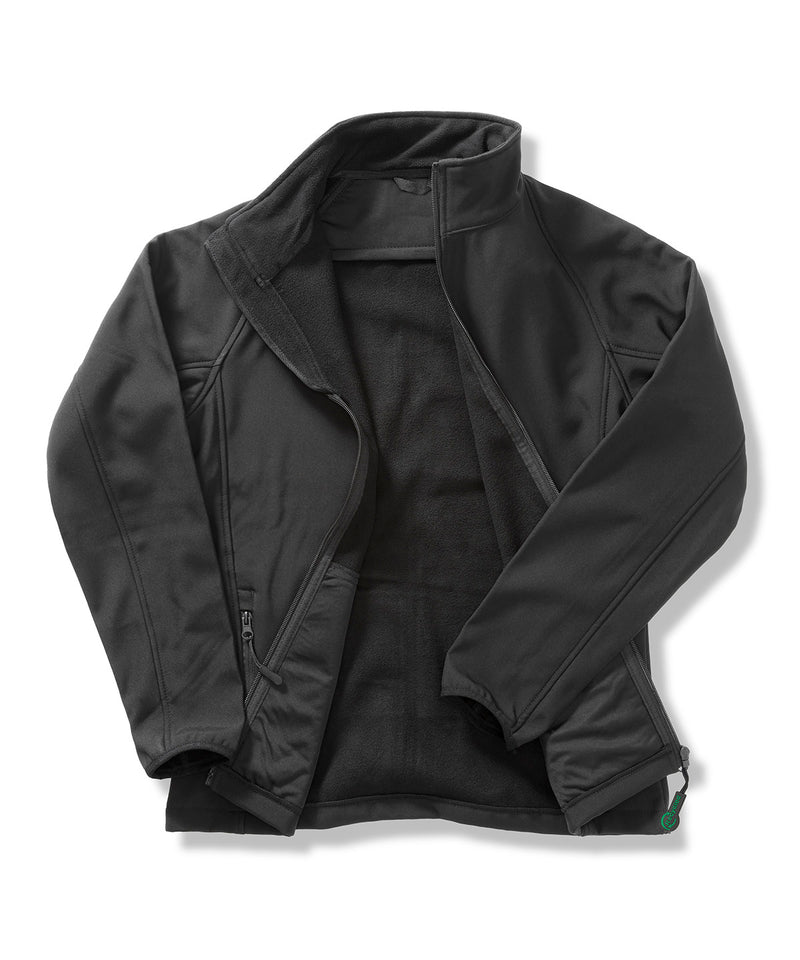 Women's Core printable softshell jacket - personalised by IPM Teamwear