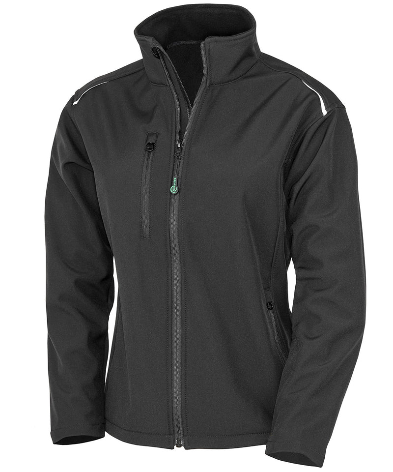 Women's recycled 3-layer printable softshell jacket - personalised by IPM Teamwear