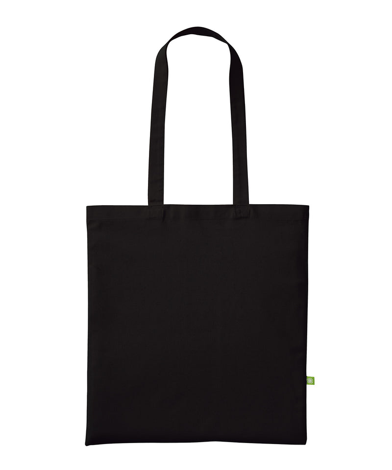 Organic cotton shopper long handle - personalised by IPM Teamwear