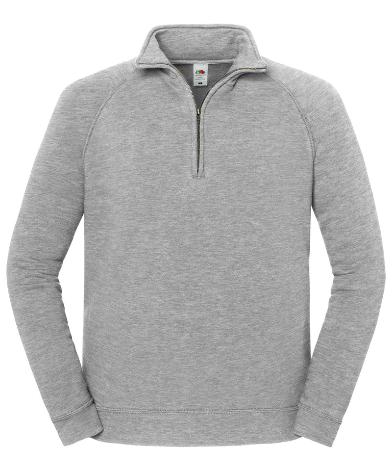 Iconic premium zip-neck sweat - personalised by IPM Teamwear