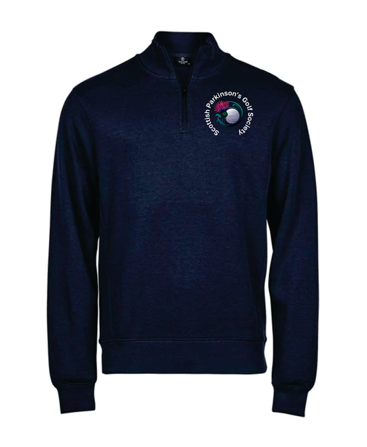 Scottish Parkinson's Golf Society Ribbed Interlock Half Zip