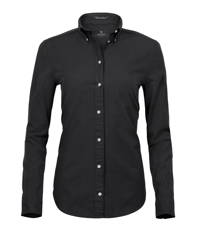 Women's perfect Oxford shirt (4001) - personalised by IPM Teamwear